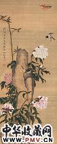 清沈铨 花鸟