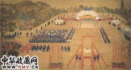 清郎世宁　万树园赐宴图