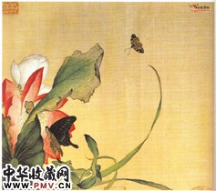 清郎世宁　花鸟图