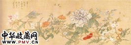 清居廉　草虫图