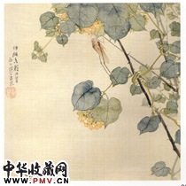 清居廉　花蝶（册）