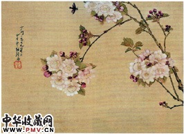 清居廉　花卉草虫