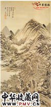 清王时敏　仙山楼阁图