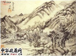 清王时敏　山水册之一