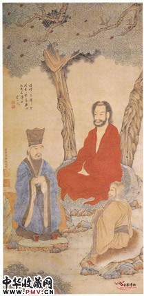 明丁云鹏 三教图