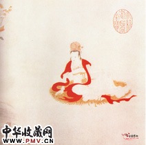 明丁云鹏　五相观音（卷）（局部）