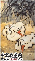 近现代徐悲鸿　日长如小年