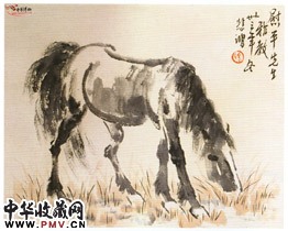 近现代徐悲鸿　马