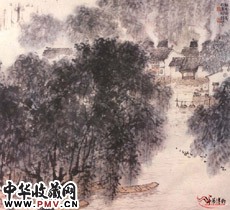 近现代钱松喦　饭香时节