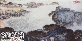 近现代钱松喦　涛声松韵万古音