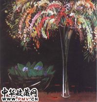近现代林风眠　睡莲