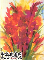 近现代林风眠　菖兰