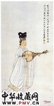 近现代张大千　人物