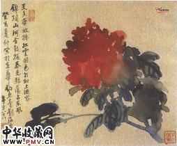近现代刘海粟　天香齐放