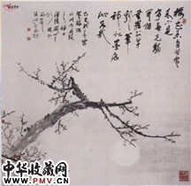 近现代关山月　云破月来花弄影