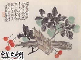 清蒲华　花卉册（之八）