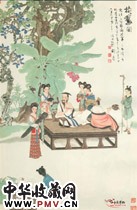 近现代刘旦宅　换鹅图