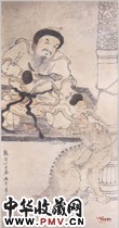 清罗聘 胡人异兽图 清罗聘 胡人异兽图