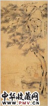清罗聘 人物中堂 清罗聘 人物中堂