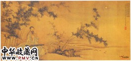 清禹之鼎　幽篁坐啸图