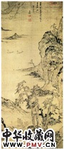 明倪元璐　山水图（轴）