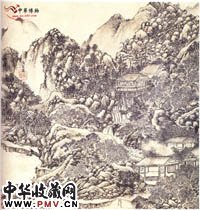 明项圣谟　山水图册（之三）