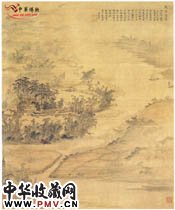 明项圣谟　放鹤洲图