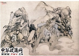 明邵弥　山水图（册）