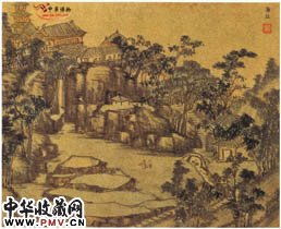 明李流芳　吴中十景图之虎丘