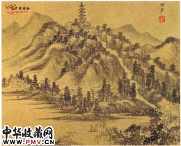 明李流芳　吴中十景图之一