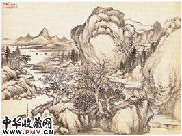 清黄钺　山水人物