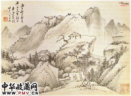 清黄钺　山水人物