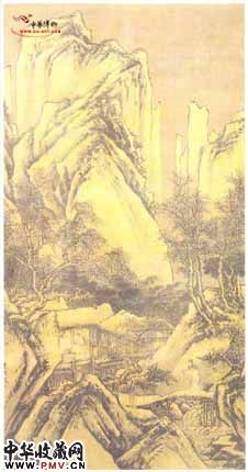 明周臣 雪村仿友图