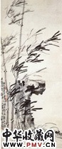 清李方膺　潇湘风竹图