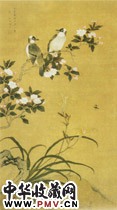 清马荃　花鸟图