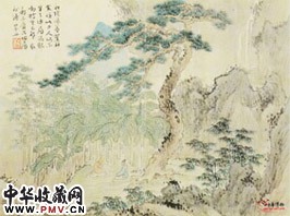 清沈宗骞　山水图册（之一）