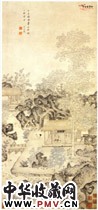 明卞文瑜　一梧轩图