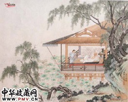 清上睿　为友梅作行乐图册（之四）