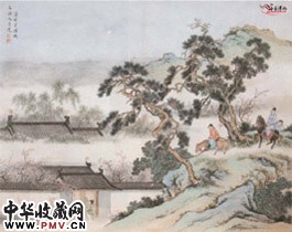 清上睿　为友梅作行乐图册（之二）