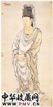 清金廷标　大士图