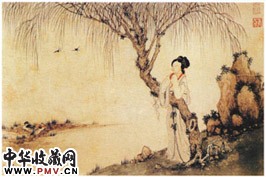 明尤求　人物山水图