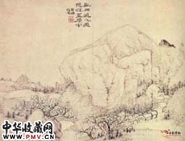 清程邃　山水册之二