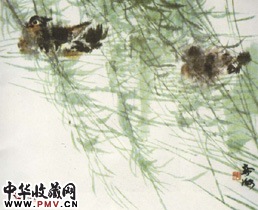 近现代蔡鹤洲　鸳鸯