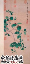 明文俶　画春蚕食叶