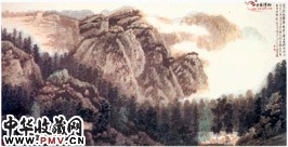 近现代江兆申　泻白浮青