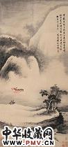 明刘珏 万壑行旅图