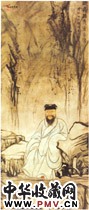 明曾鲸　顾梦游像