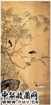 近现代何丹山　花鸟