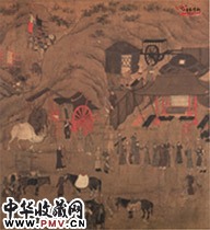 宋李唐　文姬归汉图（第十三拍）