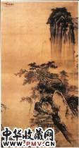 明王谔　月下吹萧图